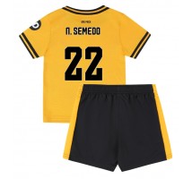 Wolves Nelson Semedo #22 Koszulka Podstawowa dzieci 2024-25 Krótki Rękaw (+ krótkie spodenki)
